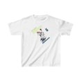 thumbnail image 1 of Minnesota Anthony Edwards 5 Cartoon basketball fan gift Kids Cotton Tee, 1 of 2
