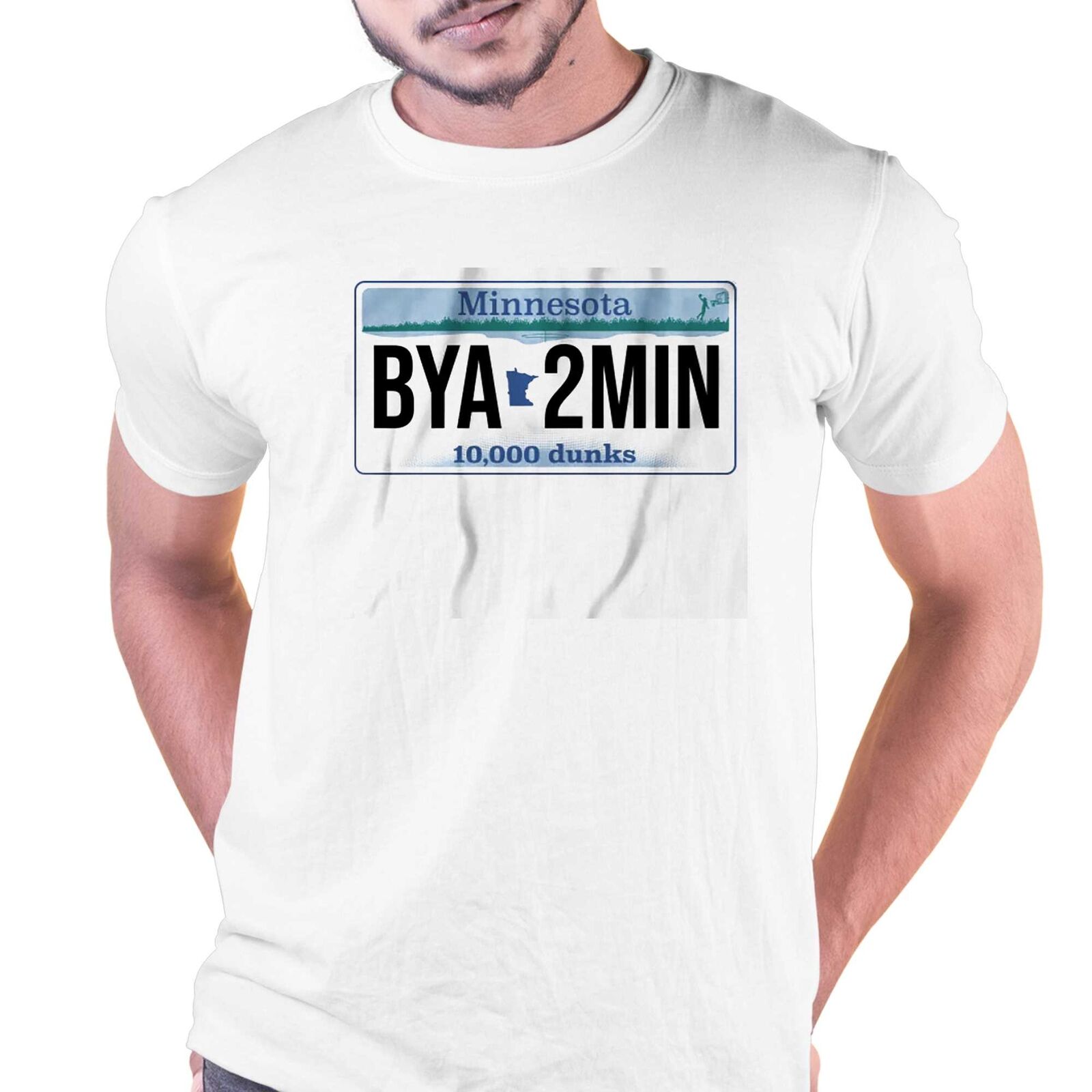 Minnesota Bya2min License Plate Shirt