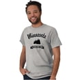 thumbnail image 1 of Minnesota Cute Pine Tree Souvenir Plus Size Crewneck Graphic Tee Shirt Brisco Brands 3X, 1 of 3