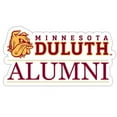 thumbnail image 1 of Minnesota Duluth Bulldogs 4 in. Laser Cut Alumni Vinyl Decal Sticker - Pack of 2, 1 of 1