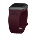 thumbnail image 1 of Minnesota Engraved Silicone Unisex Watch Band for Apple Watch - 42/44/45/49mm(46mm Series 10/11) Maroon by Affinity Bands, 1 of 4
