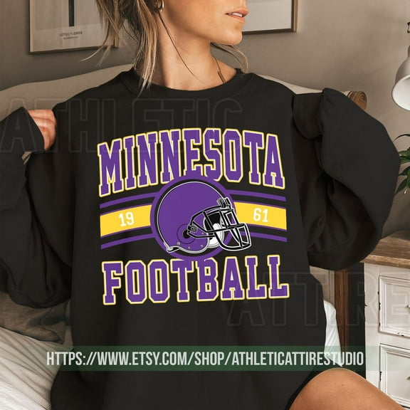 Minnesota Football Sweatshirt, Viking Sweatshirt, Unisex Shirt