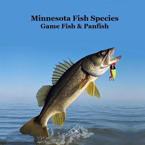 Minnesota Fish Types Minnesota Game Fish and Panfish Species Kids Book: Great Book About the ...