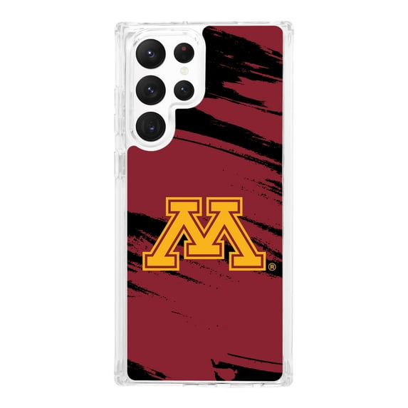 Minnesota Golden Gophers HD Phone Case Compatible with MagSafe Samsung Galaxy S24 Ultra (Paint) by Affinity Bands