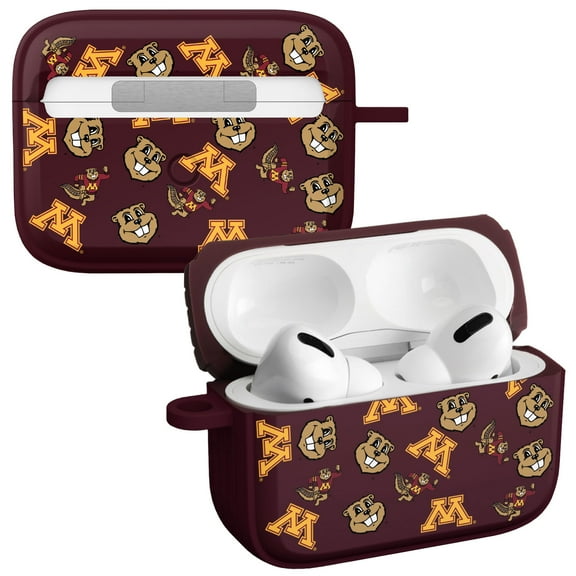 Minnesota Golden Gophers HDX Case Cover Compatible with Apple AirPods Pro 1 & 2 Battery Case (Select) by Affinity Bands