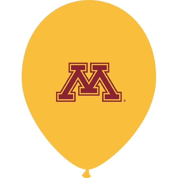 Minnesota Golden Gophers NCAA Sports Party Decoration 11" Latex Balloons