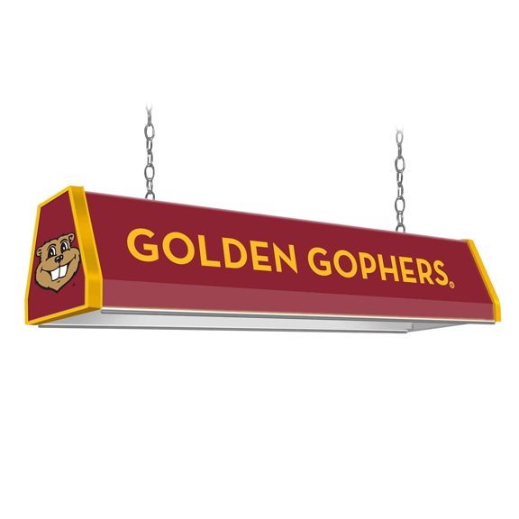 Minnesota Golden Gophers Team Logo 38.5'' x 10.75'' Pool Table Light