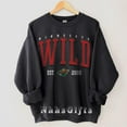 thumbnail image 1 of Minnesota Hockey Crewneck Sweatshirt, Retro Minnesota Hockey Shirt, Retro Minnesota Ice Hockey Sweater ,Black Color,Size 3XL, 1 of 5