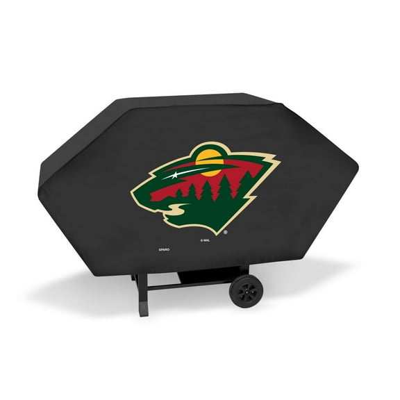 Minnesota Hockey Wild Executive Heavy Duty BBQ Barbeque Grill Cover