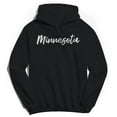 thumbnail image 1 of Minnesota Humor Graphic Black Men's Crewneck Sweatshirt Hoodie, 1 of 1