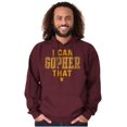 thumbnail image 1 of Minnesota I Can Go For That Funny Pun Hoodie Sweatshirt Women Men Brisco Brands 3X, 1 of 6