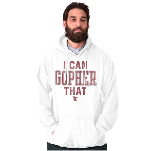Minnesota I Can Go For That Funny Pun Hoodie Sweatshirt Women Men Brisco Brands M