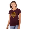 thumbnail image 1 of Minnesota I Can Go For That Funny Pun Womens Slim Fit Graphic Tee Brisco Brands S, 1 of 5