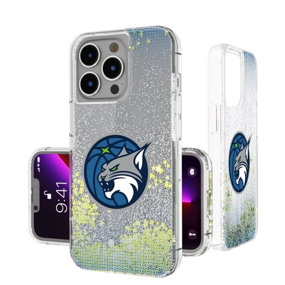 Minnesota Lynx Linen Logo iPhone Glitter Case