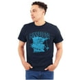 thumbnail image 1 of Minnesota MN Lake Life Fishing Smurfs Men's Graphic T Shirt Tees Brisco Brands S, 1 of 4