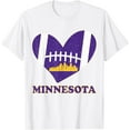 thumbnail image 1 of Minnesota Mens Womens Youth Kids Purple Gameday Minnesota T-Shirt, 1 of 2
