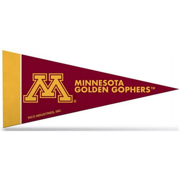 Minnesota Mini Pennant - 1 Pennant - Licensed By Rico - 4" x 9"