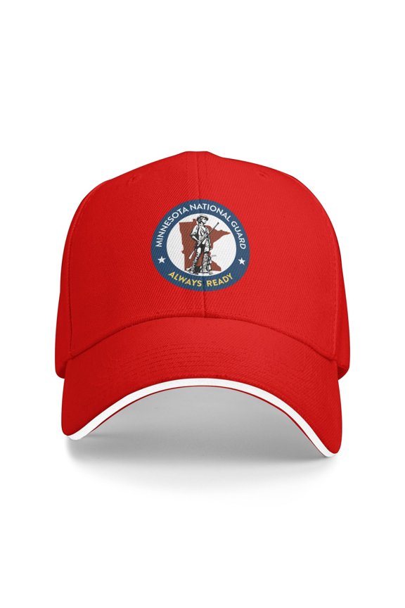 Minnesota National Guard Men Women Sandwich Cap Classic Baseball Capunisex Adjustable Casquette Dad Hat
