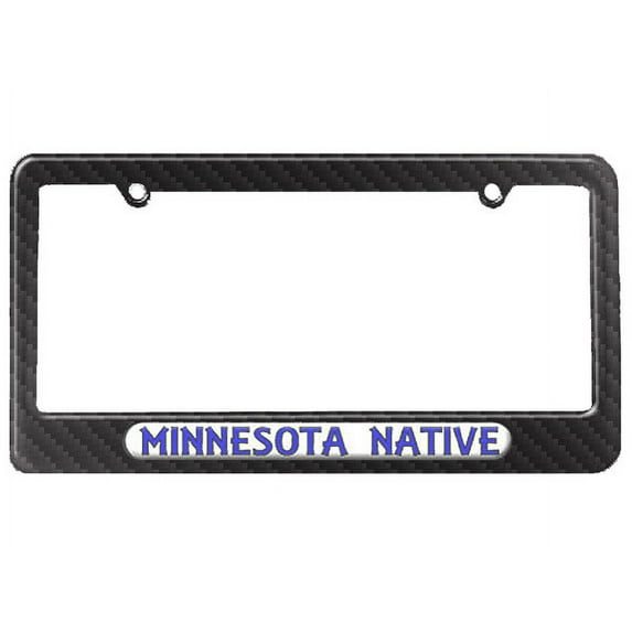 Minnesota Native - State Pride License Plate Frame