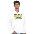 thumbnail image 1 of Minnesota Nice Funny State Slogan MN Unisex Fleece Graphic Zip Up Hoodie Brisco Brands 2X, 1 of 5