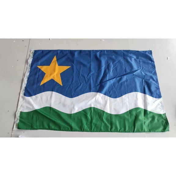 Minnesota North Star Flag All-Weather Nylon 3x5 Feet Real Brass Grommets Original
