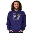 thumbnail image 1 of Minnesota Purple Reign State Shape MN Hoodie Sweatshirt Women Men Brisco Brands L, 1 of 6