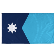 Minnesota State Flag - 3ft x 5ft Knitted Polyester, State Flag Collection, Flag Printed in The USA