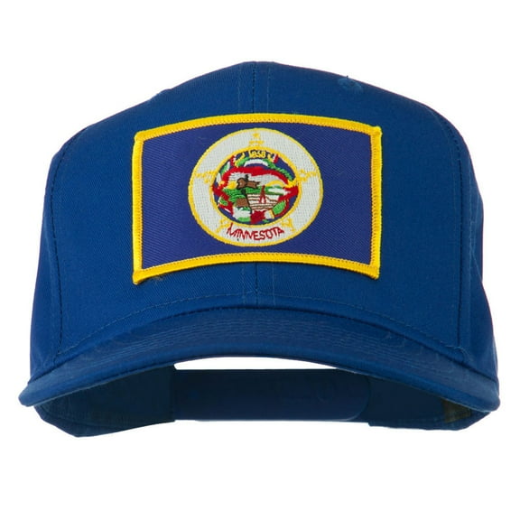 Minnesota State High Profile Patch Cap - Royal OSFM