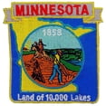 thumbnail image 1 of Minnesota State Map Patch 3", 1 of 1