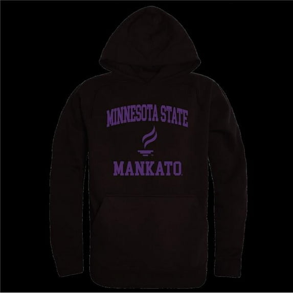 Minnesota State University, Mankato Mavericks Seal Hoodie, Black - 2XL