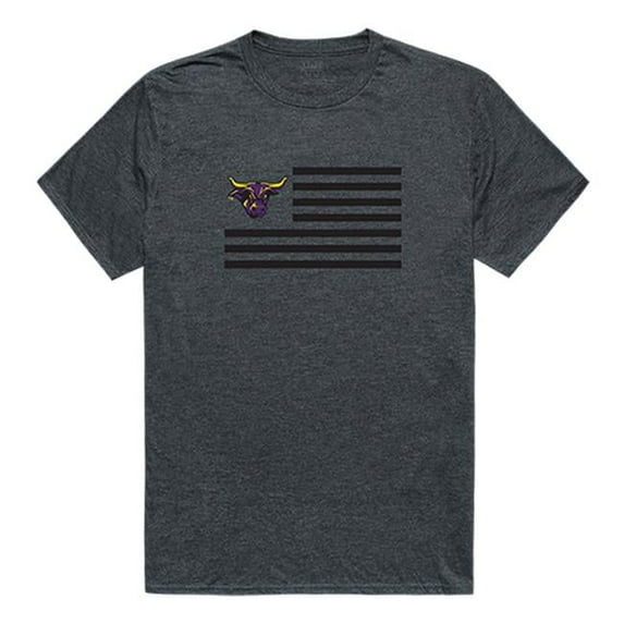Minnesota State University, Mankato Men Flag T-Shirt, Heather Charcoal - Large