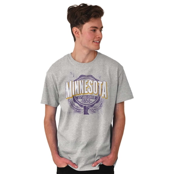 Minnesota Student Campus Pride MN Men's Graphic T Shirt Tees Brisco Brands L