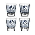 thumbnail image 1 of Logo Brands Minnesota Timberwolves 4-Pack 2oz. Shot Glass Set, 1 of 1