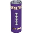 thumbnail image 1 of Minnesota Tumblers Cup Insulation Travel Stainless Steel Mug Purple, 1 of 6