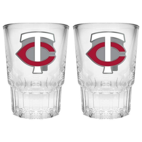 Minnesota Twins 2-Piece Prism Shot Glass Set