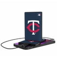 thumbnail image 1 of Minnesota Twins 2500 mAh Solid Design Credit Card Powerbank, 1 of 1