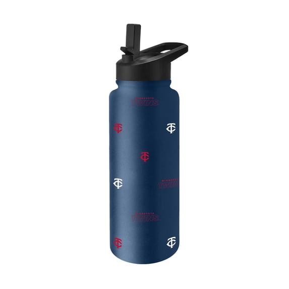 Logo Brands Minnesota Twins 34oz. Steep and Repeat Quencher Bottle