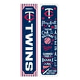 thumbnail image 1 of Minnesota Twins 47" Double-Sided Spring Seasonal Porch Leaner Sign, 1 of 1
