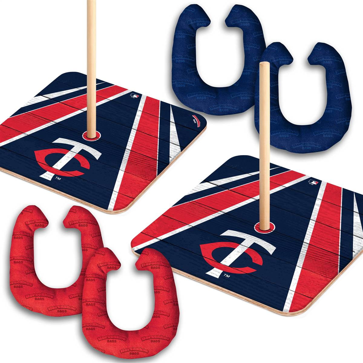YouTheFan MLB Minnesota Twins HorseShoe Bags