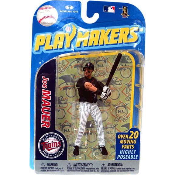 McFarlane MLB Playmakers Series 2 Joe Mauer Action Figure