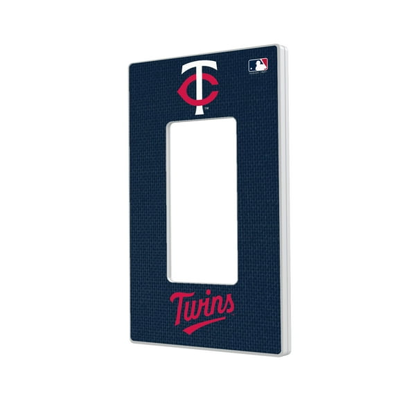 Minnesota Twins Solid Single Rocker Light Switch Plate