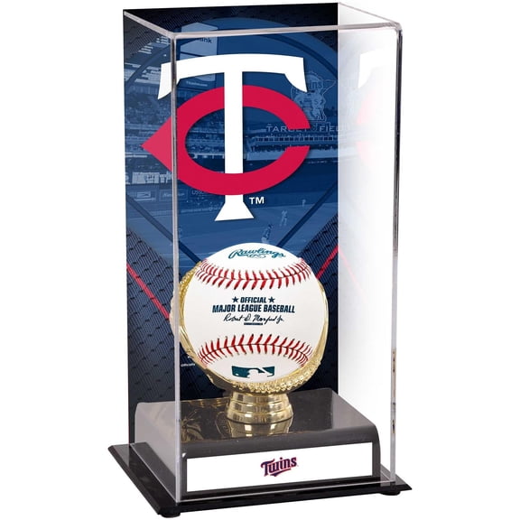 Minnesota Twins Sublimated Display Case with Image