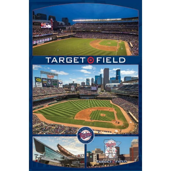 Minnesota Twins - Target Field 16 Poster Print (22 x 34)