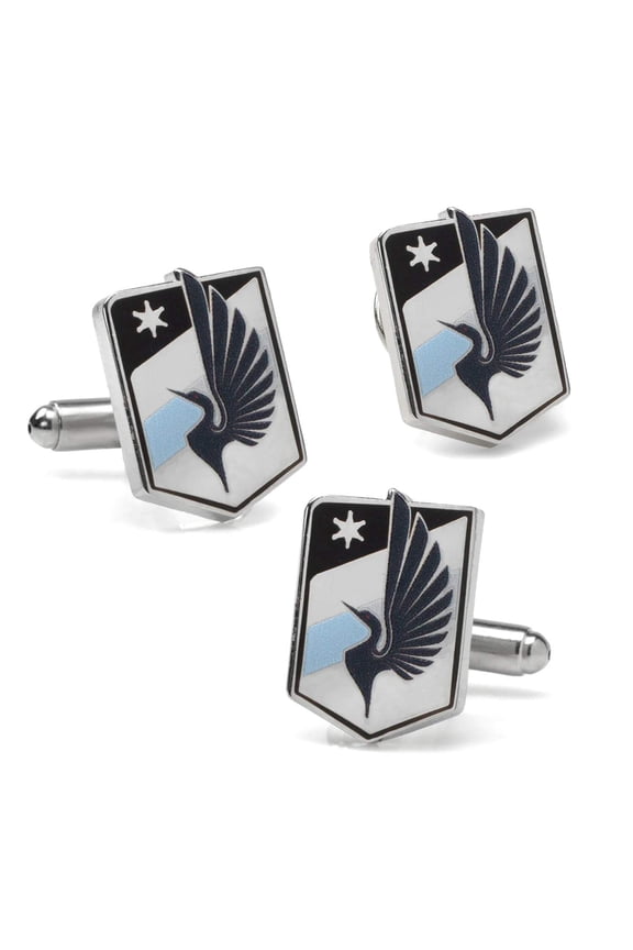Minnesota United Cufflinks and Lapel Pin Gift Set