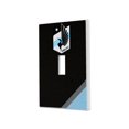 thumbnail image 1 of Minnesota United FC Diagonal Stripe Design Single Toggle Lightswitch Plate, 1 of 4