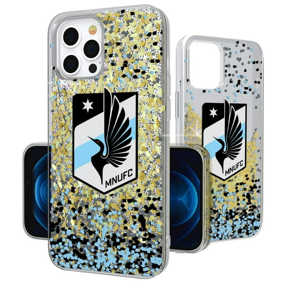 Minnesota United FC iPhone Confetti Glitter Design Case