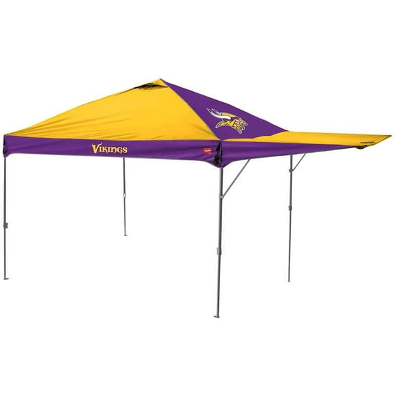 Minnesota Vikings 10 X 10 Canopy with Pop Up Side Wall