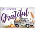 thumbnail image 1 of Minnesota Vikings 11" x 19" Forever Grateful Sign, 1 of 1