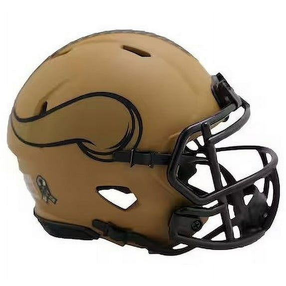 Minnesota Vikings 2023 Salute To Service Alternate Riddell Speed Mini Helmet New in Box