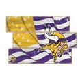 thumbnail image 1 of Minnesota Vikings 3-Plank Team Flag, 1 of 1